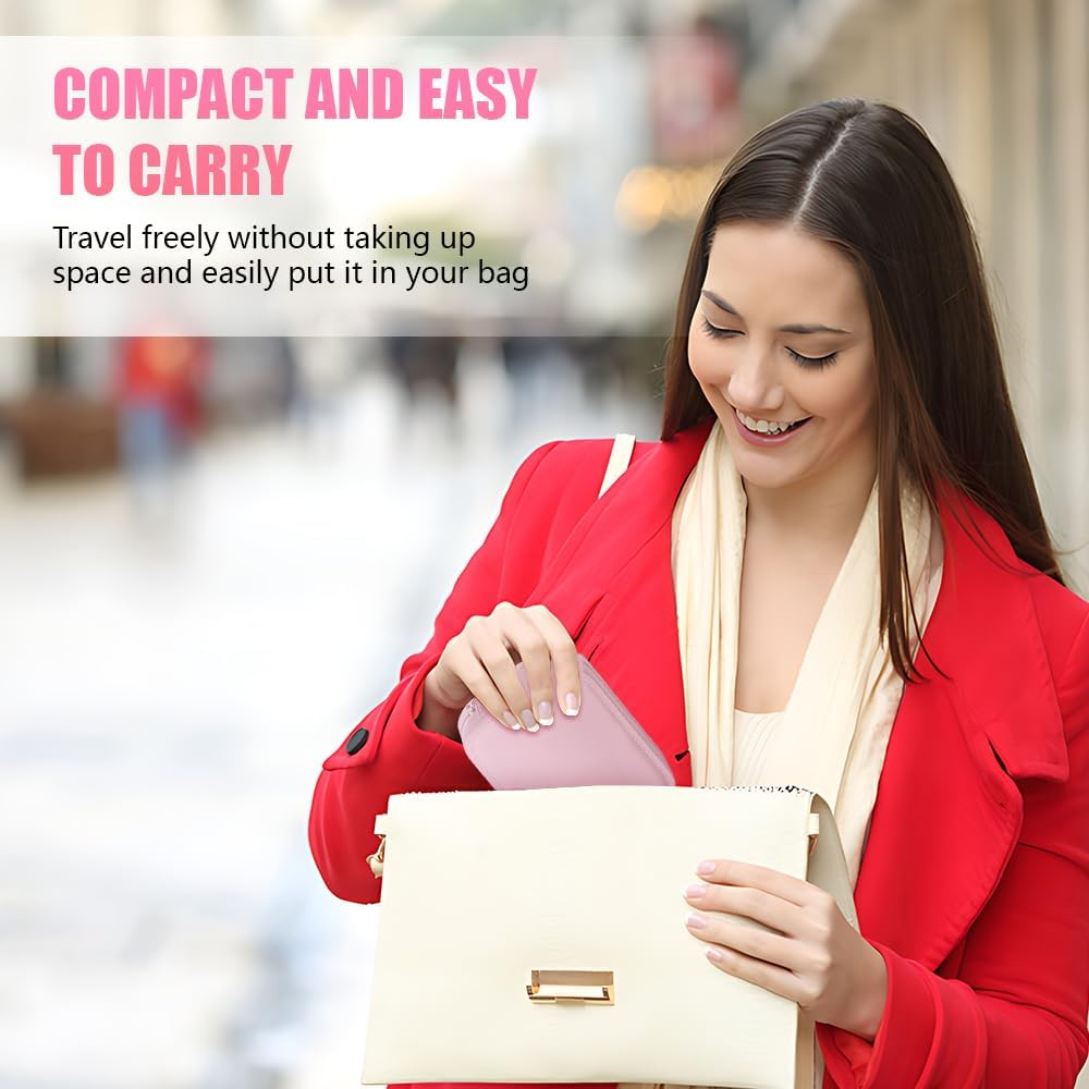 Travel Makeup Storage Box with Touch LED Mirror