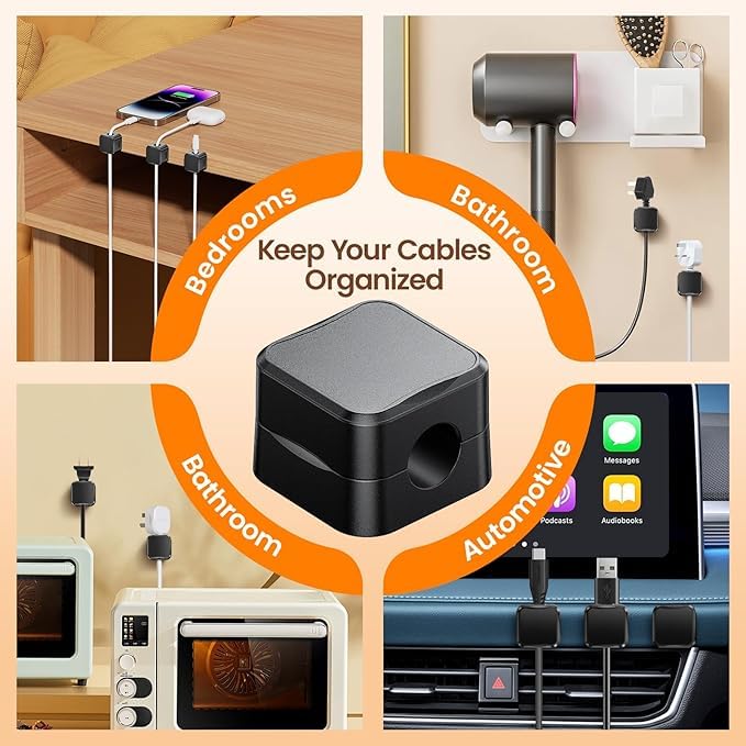 Magnetic Cable Organizer Clip