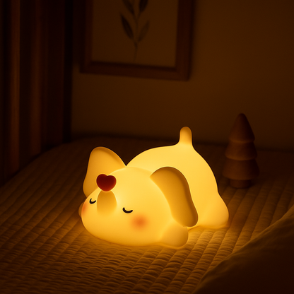 Cozy Elephant Night Light – 3-Level Dimming | Pat Control |  8–12 Hrs Battery Life