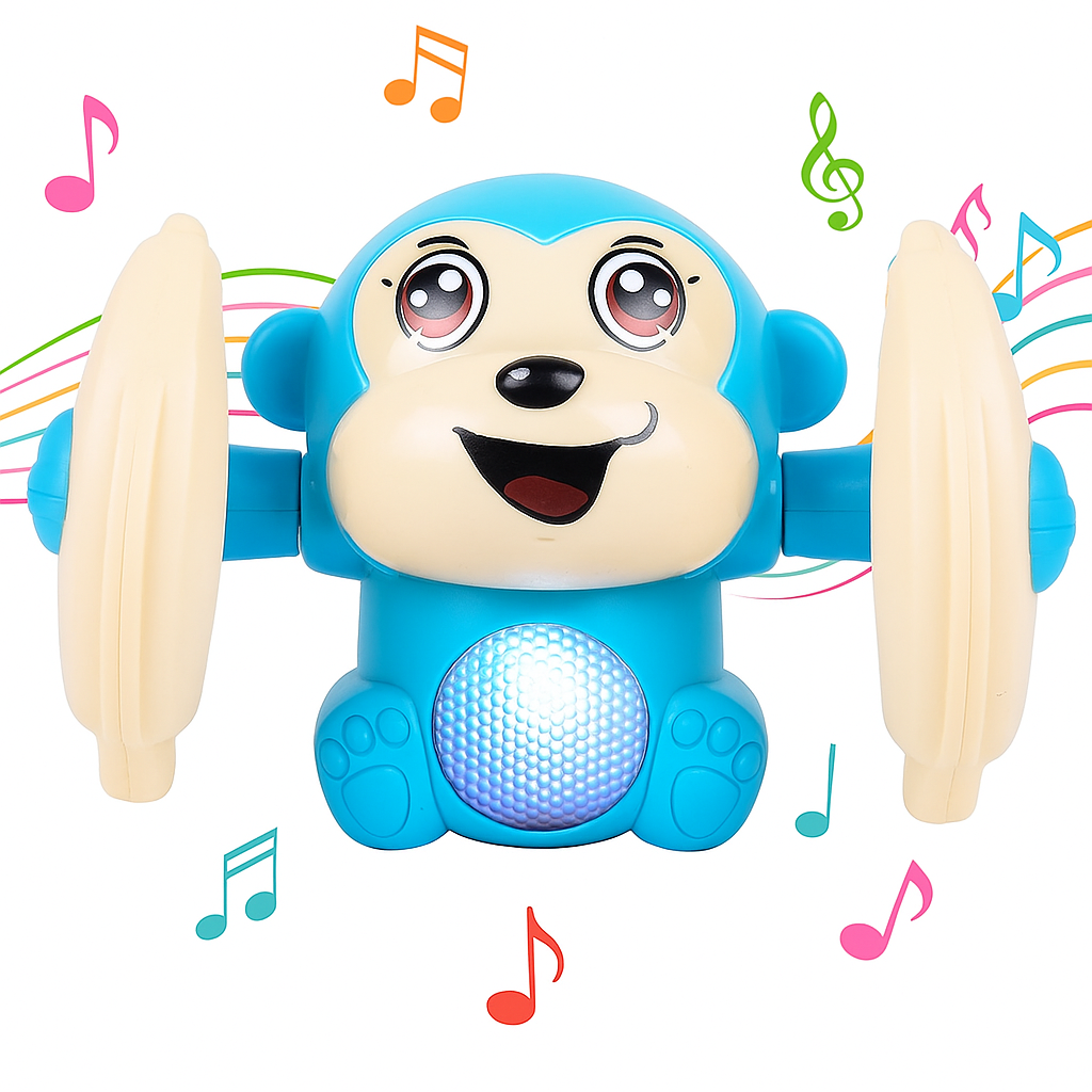 musical monkey toy with clapping cymbals for kids