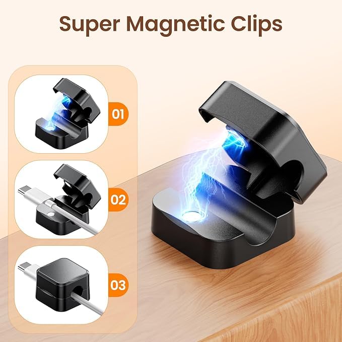 Magnetic Cable Organizer Clip
