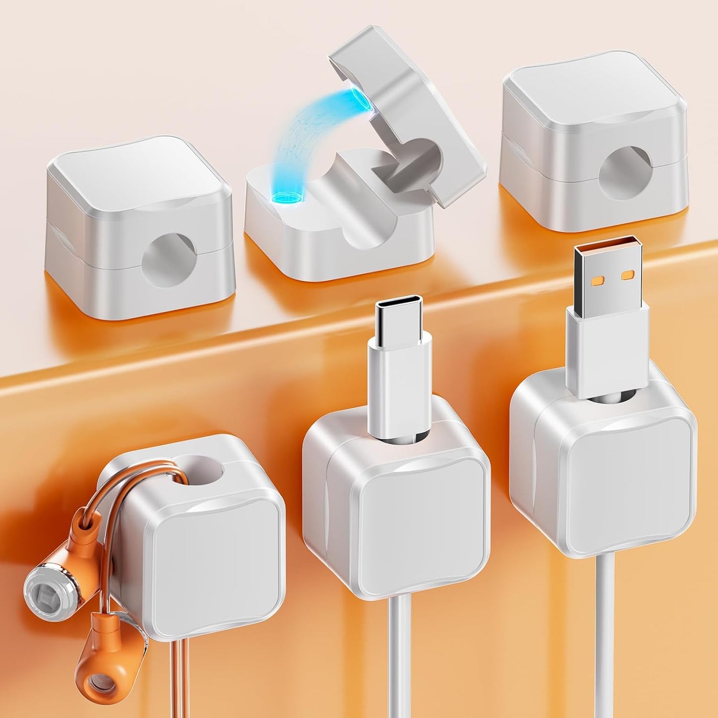 Magnetic Cable Organizer Clip