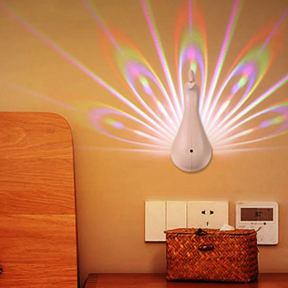 Peacock Wall Projection Lamp