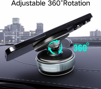 Vacuum Mobile Holder – Strong Grip, 360° Adjustable & Multi-Surface Use