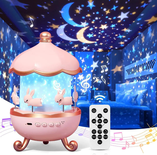 Kids Night Light Projector Lamp with 6 Films