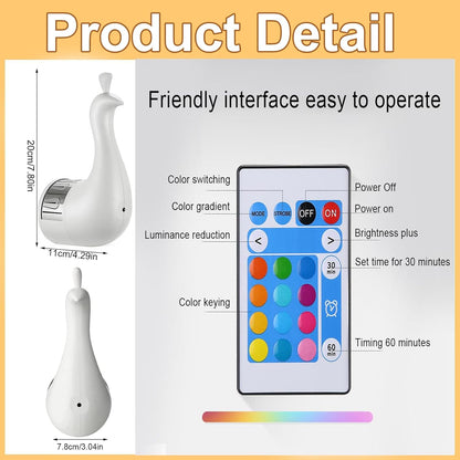 Peacock Wall Projection Lamp