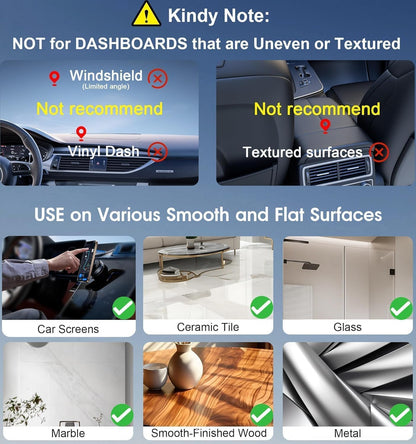 Vacuum Mobile Holder – Strong Grip, 360° Adjustable & Multi-Surface Use