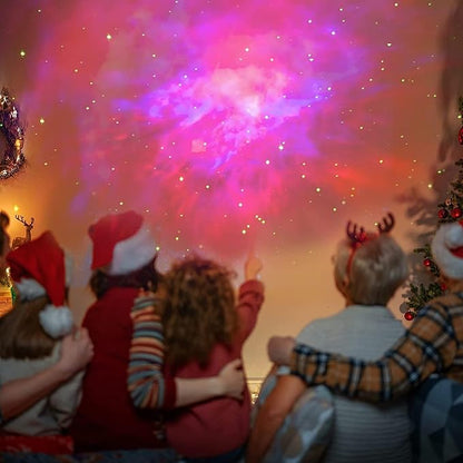 Astronaut Galaxy Projector - LED Starry Night Light with Remote for Bedroom, Living Room & Parties