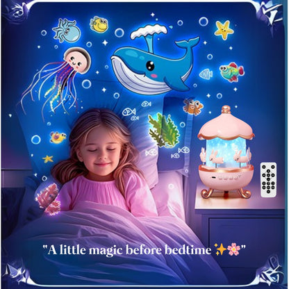 Kids Night Light Projector Lamp with 6 Films