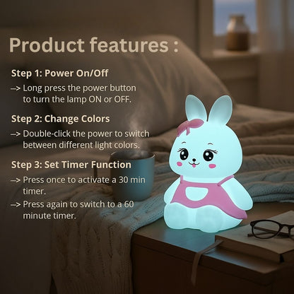 Bunny night light