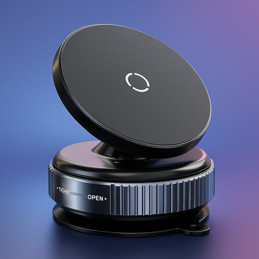 Vacuum Mobile Holder – Strong Grip, 360° Adjustable & Multi-Surface Use